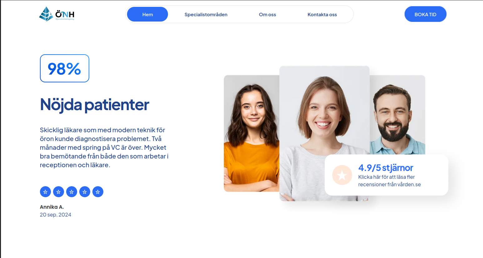ONH Specialist - Klinik Redesign